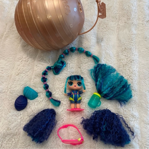 5 LOL Surprise Balls Gold Pets Hairvibes Scuba Skunk Supreme Queen YingYang Baby - Picture 3 of 10
